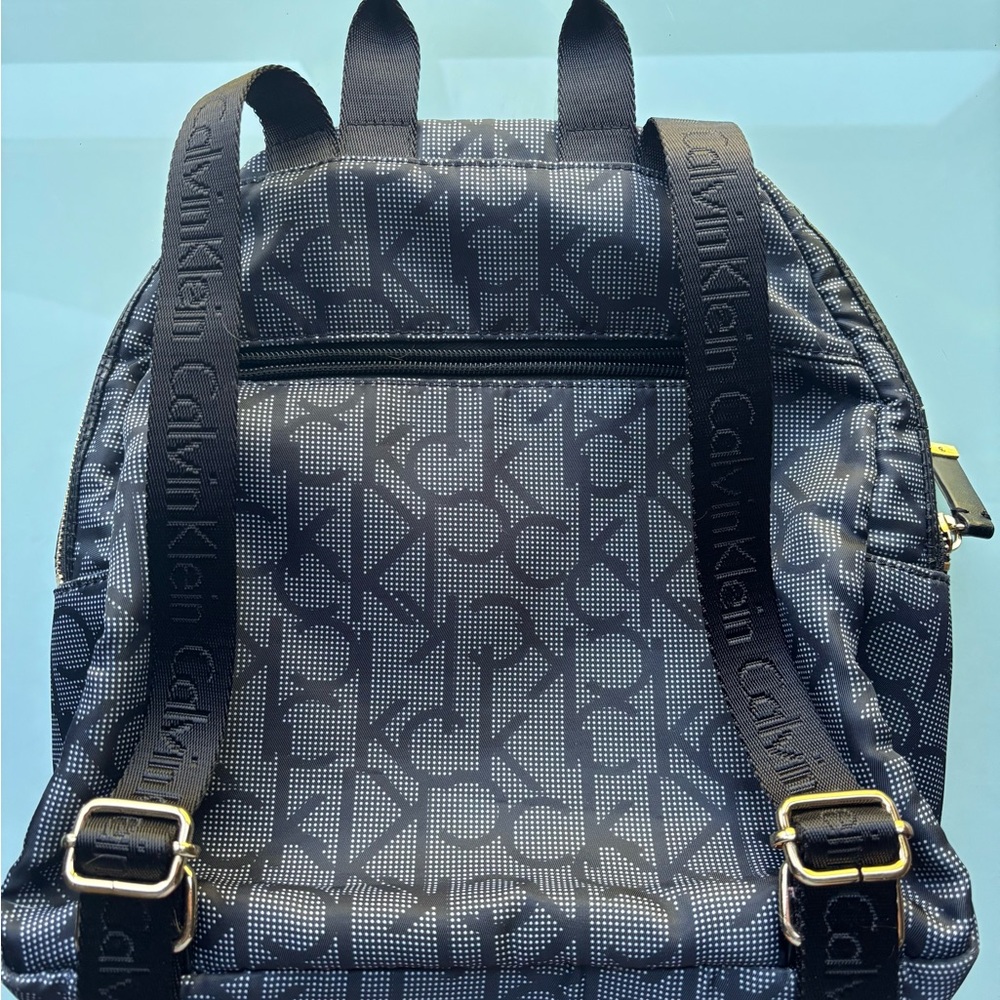 Calvin Klein Black Monogram Backpack - image 6